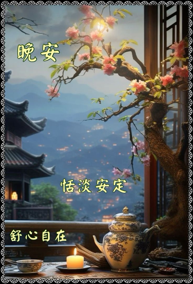 美食 & 早午晚問候圖 | # **夜安，平安舒眠 | Facebook