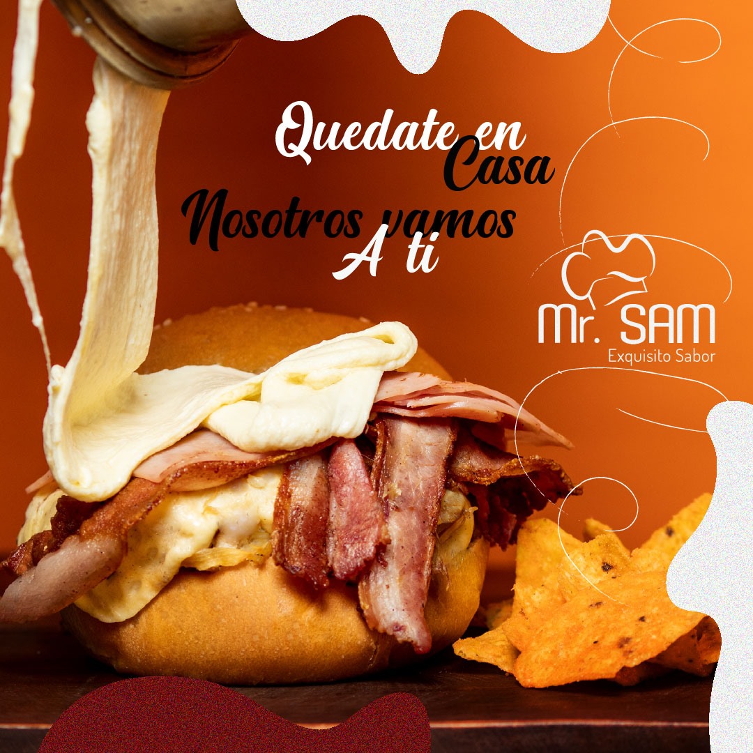 🍔🌭 🥪 Es momento de cuidarnos,... - MR.SAM comidas rápidas