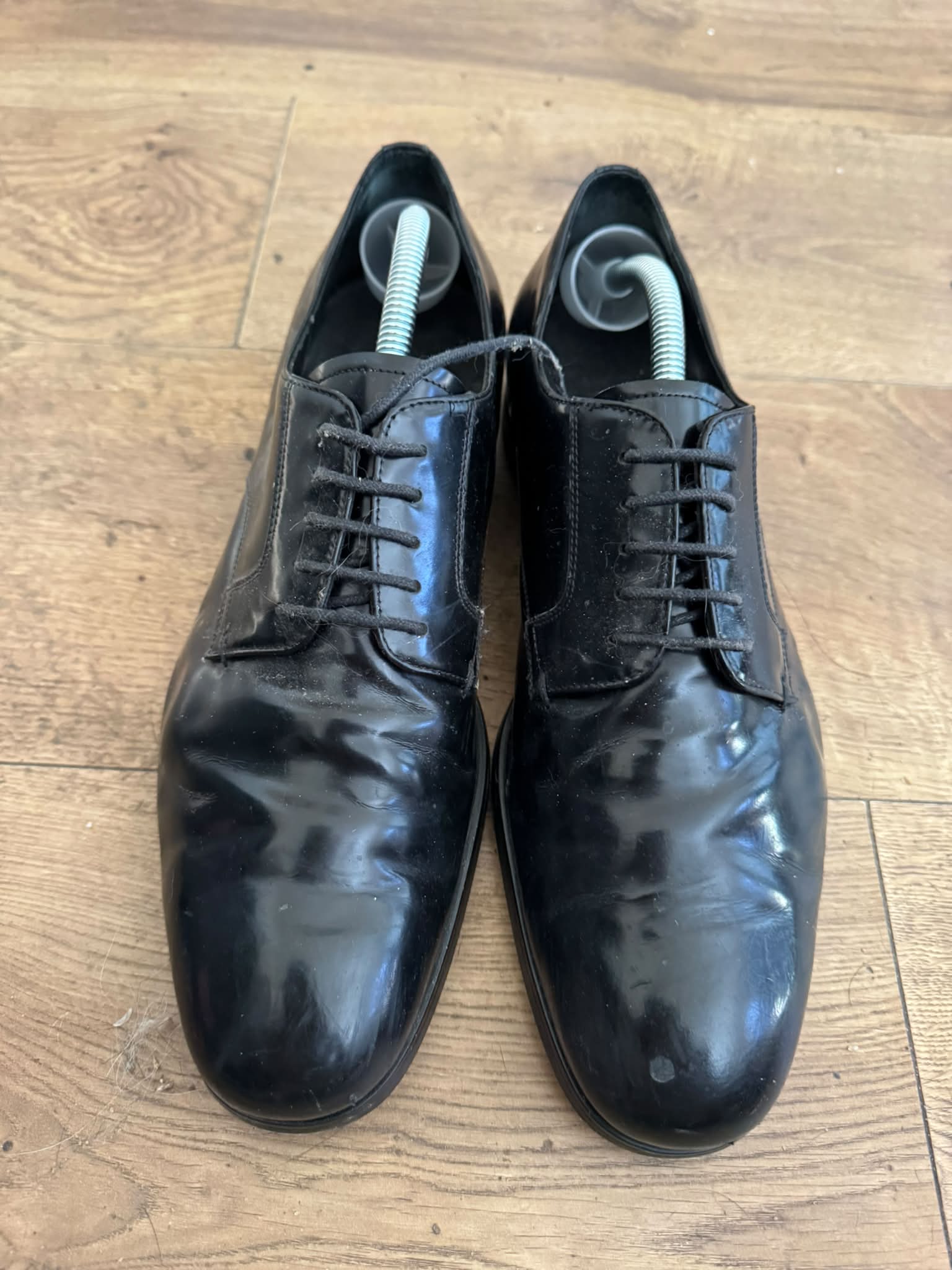 Prada men's dress shoe black size 9 1/2 $20