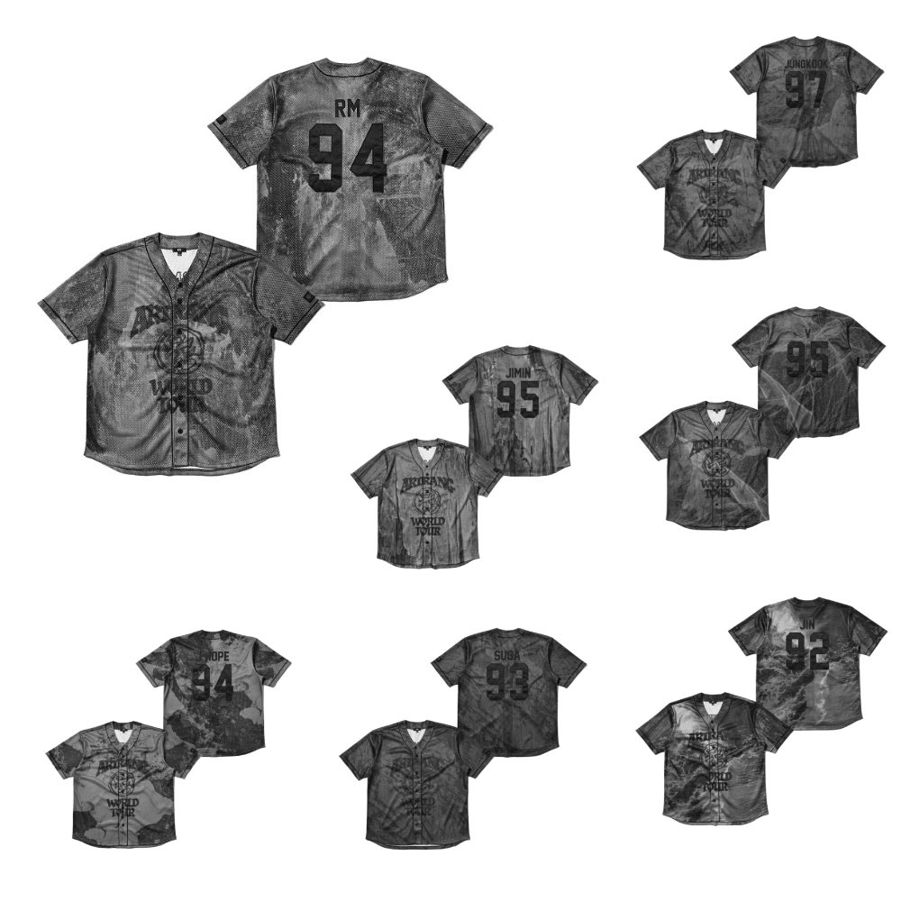 BTS ARIRANG Pop-Up: Who's getting a Jin XL/XXL jersey and willing