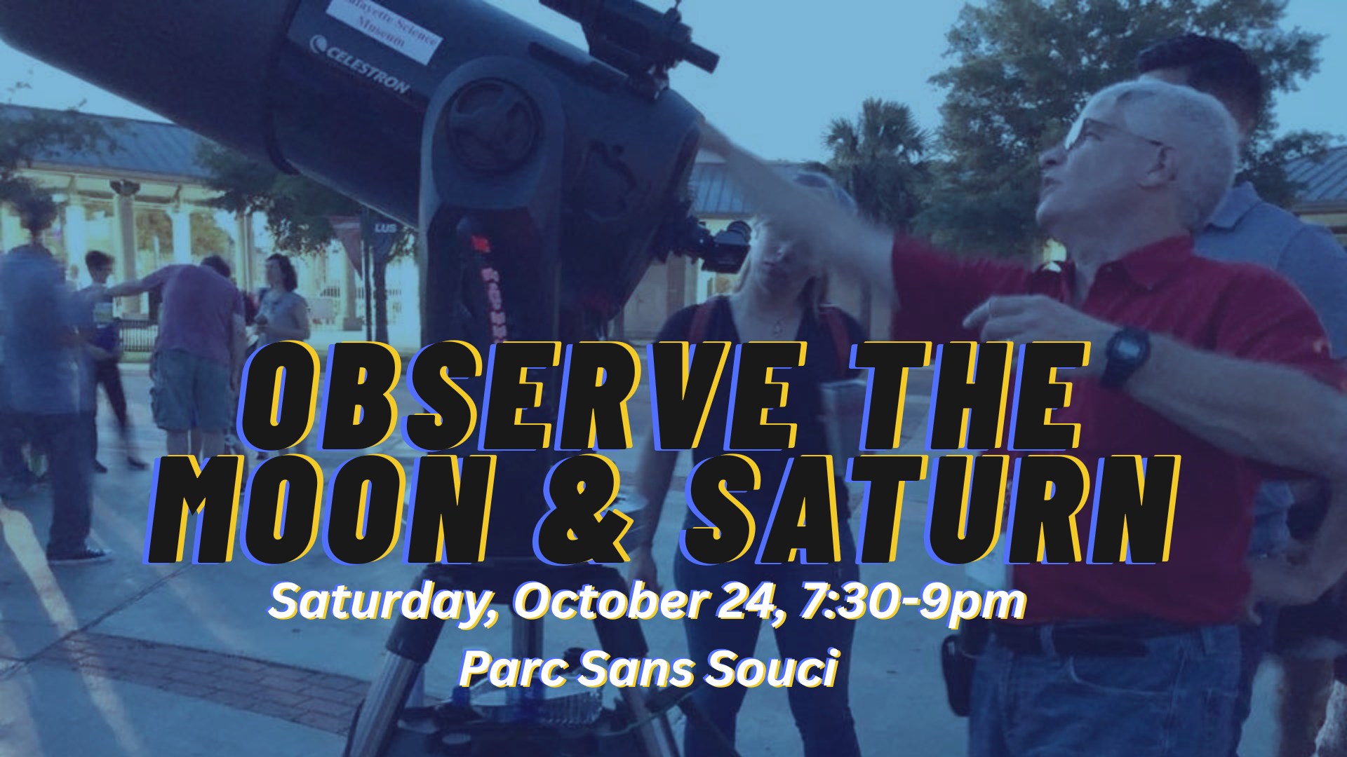 Telescope Viewing: Observe the Moon & Saturn