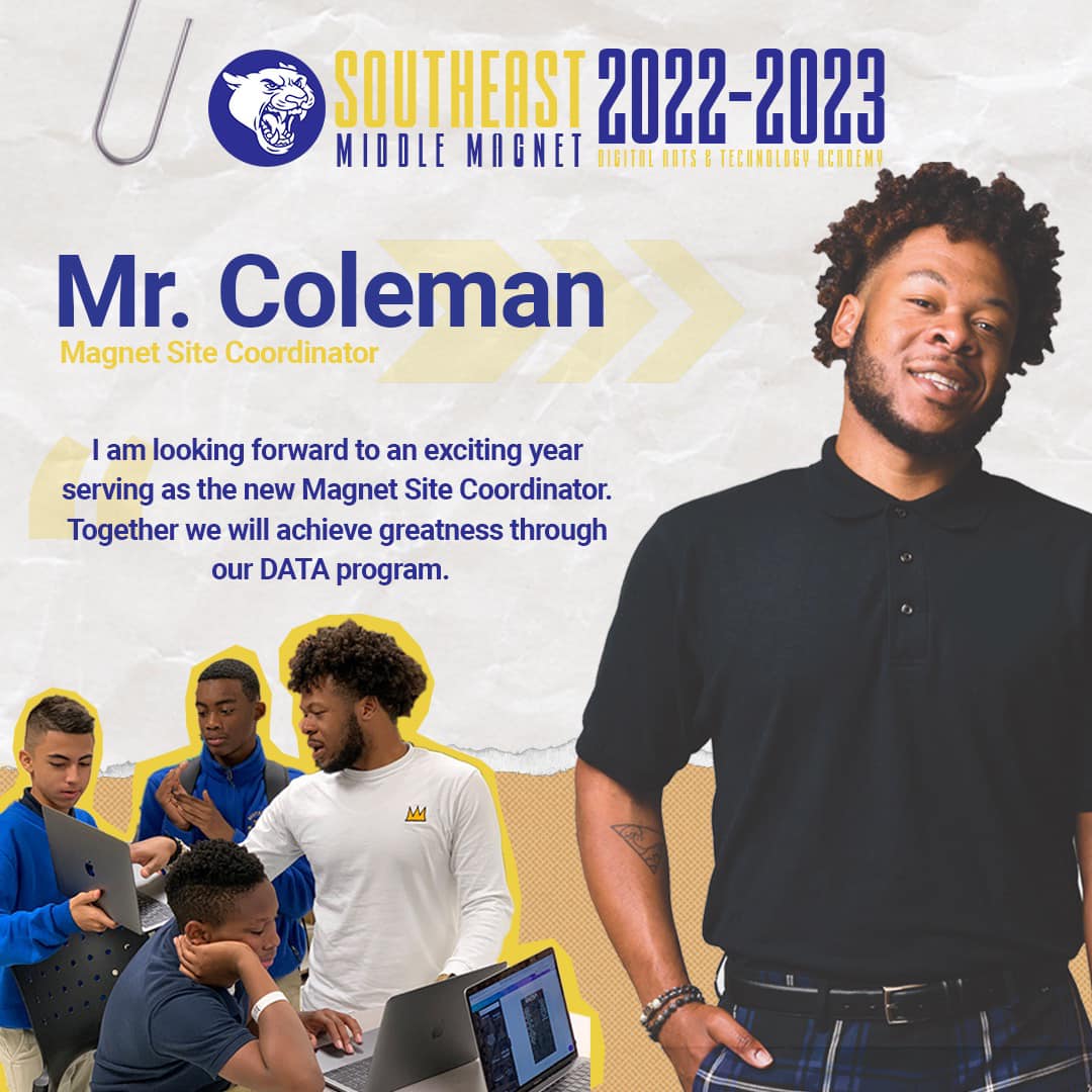 SMS - COUGARS!!! We are excited to announce that Mr. Coleman is now ...