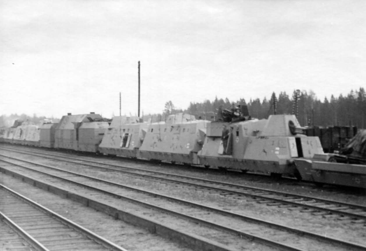 German armoured train Panzerzug BP42 eastern front More photos