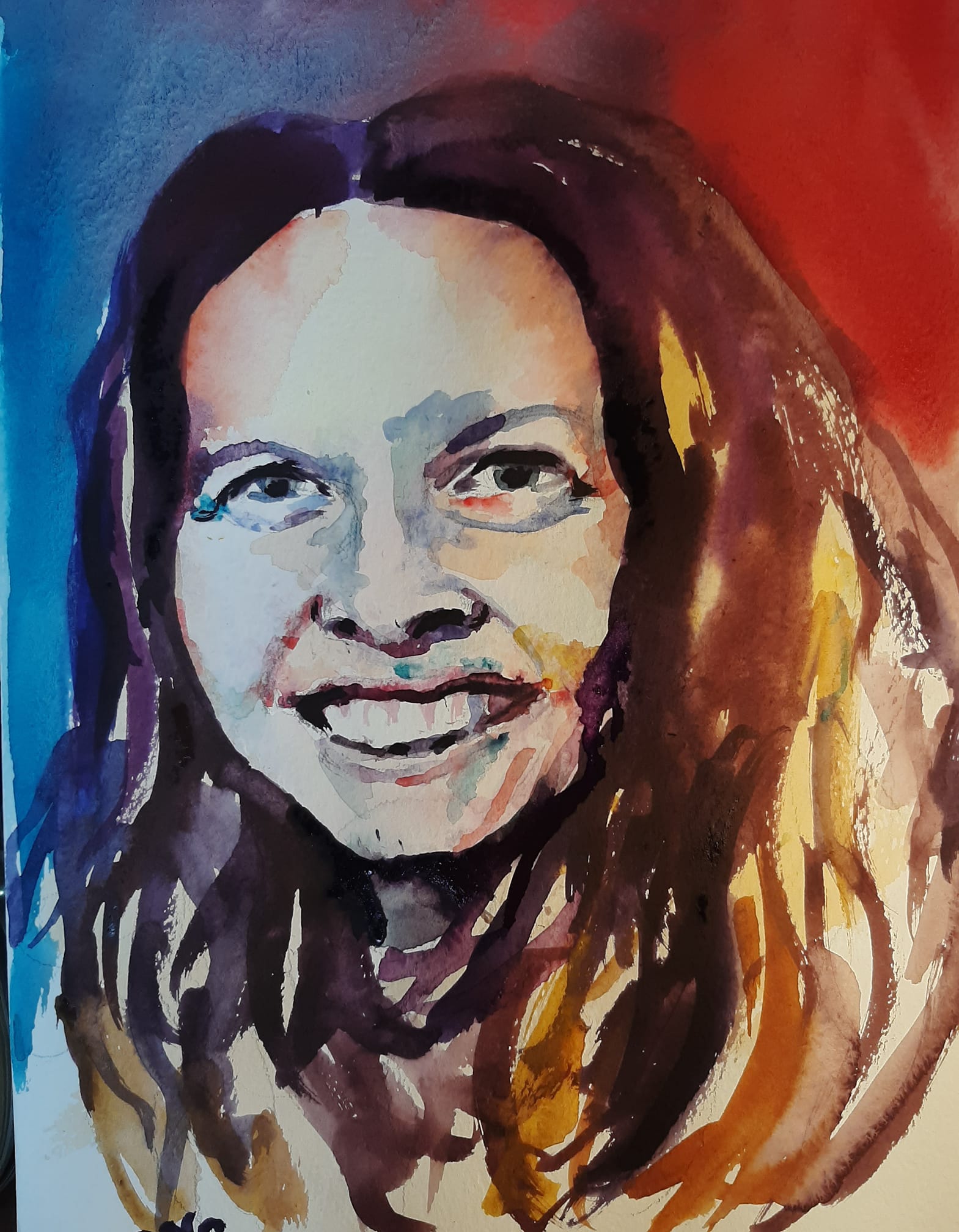This is my sister Keren. She is much... - Tamar Rund Artwork | Facebook