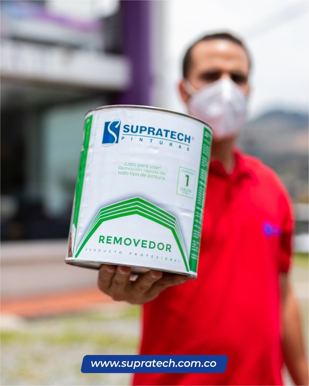 Nuestro removedor es ideal para la... - Pinturas Supratech