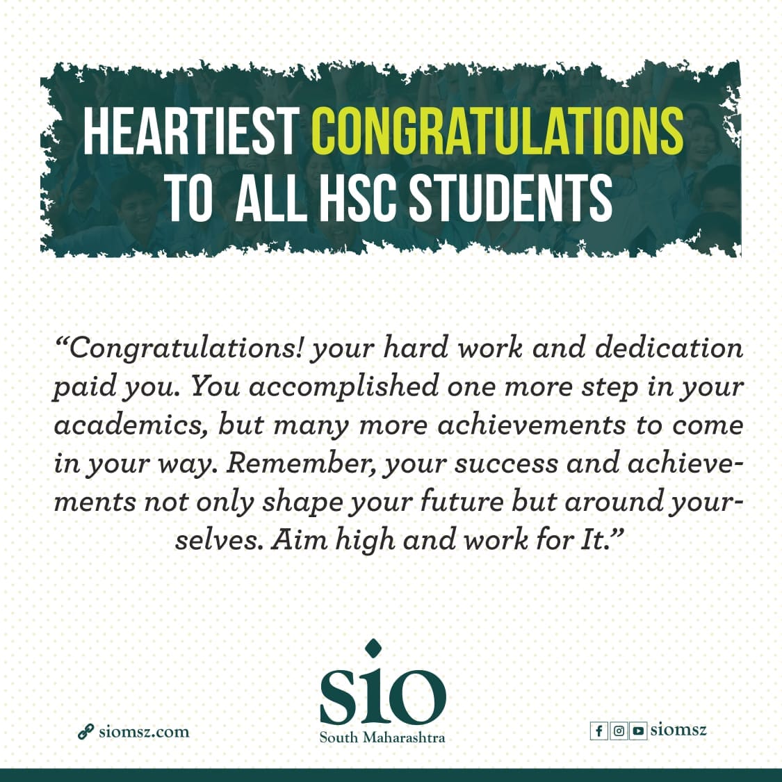 *Heartiest Congratulations To All... - Students Voice, Udgir | Facebook
