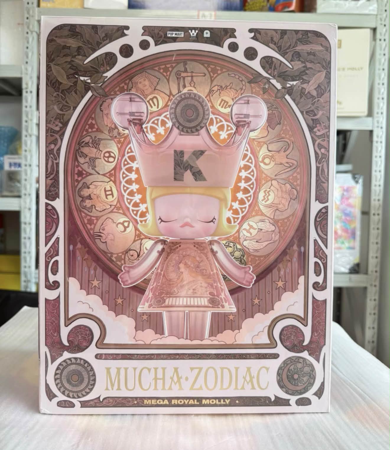 Popmart Royal Molly Mucha Zodiac 400% figure for sale