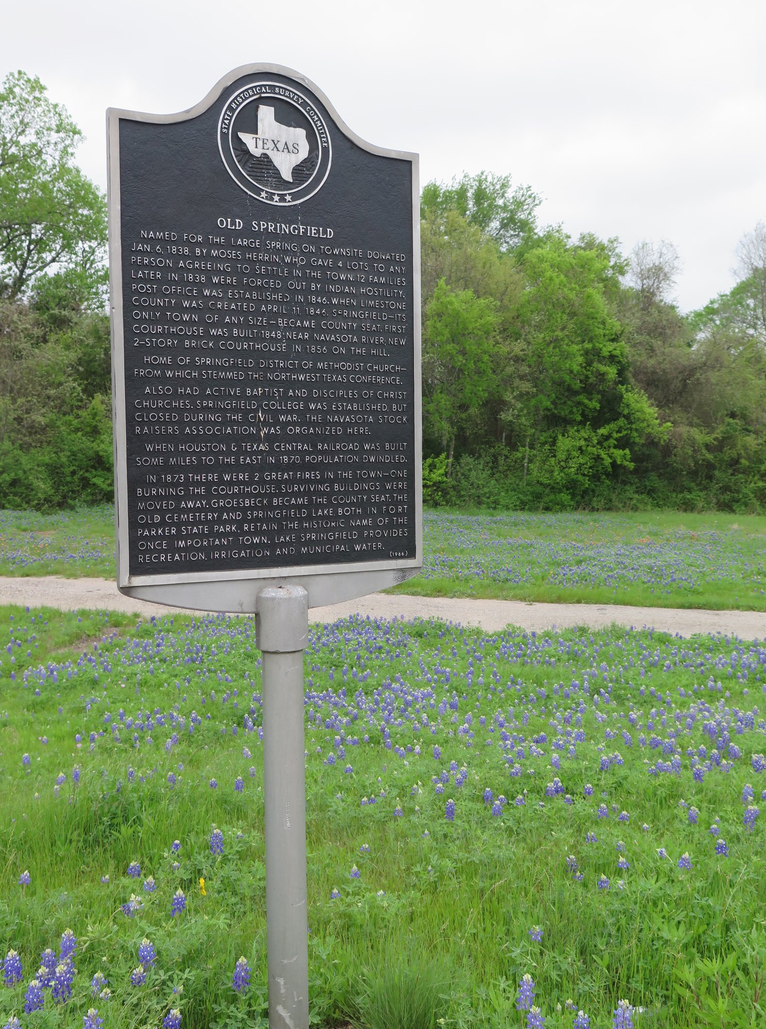 Texas - Moses Herrin was an early settler near the Navasota River ...