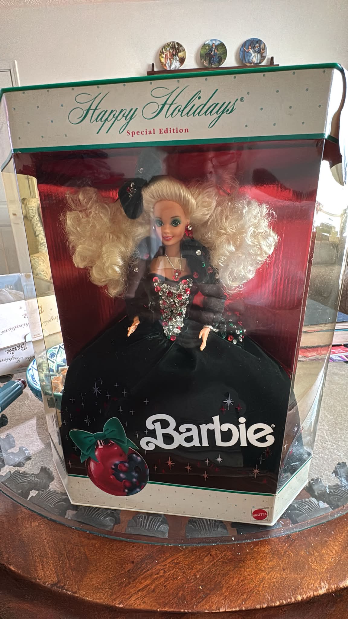 holiday barbie green velvet dress For Sale Mattel Barbie's Keepsake Treasure. 1999 Holiday. with her lovely Jewels Only$40. Pickup in Powderly Ky Happy holidays