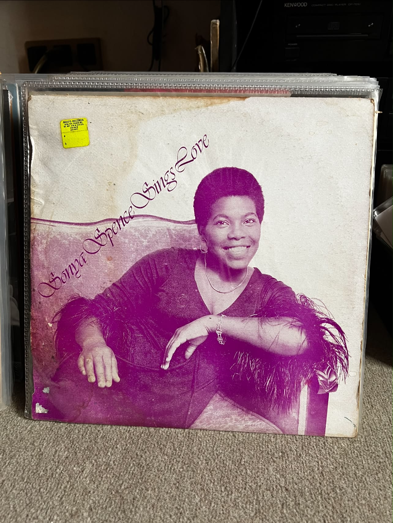 Sonya Spence Sings Love 1980 1st press vinyl record
