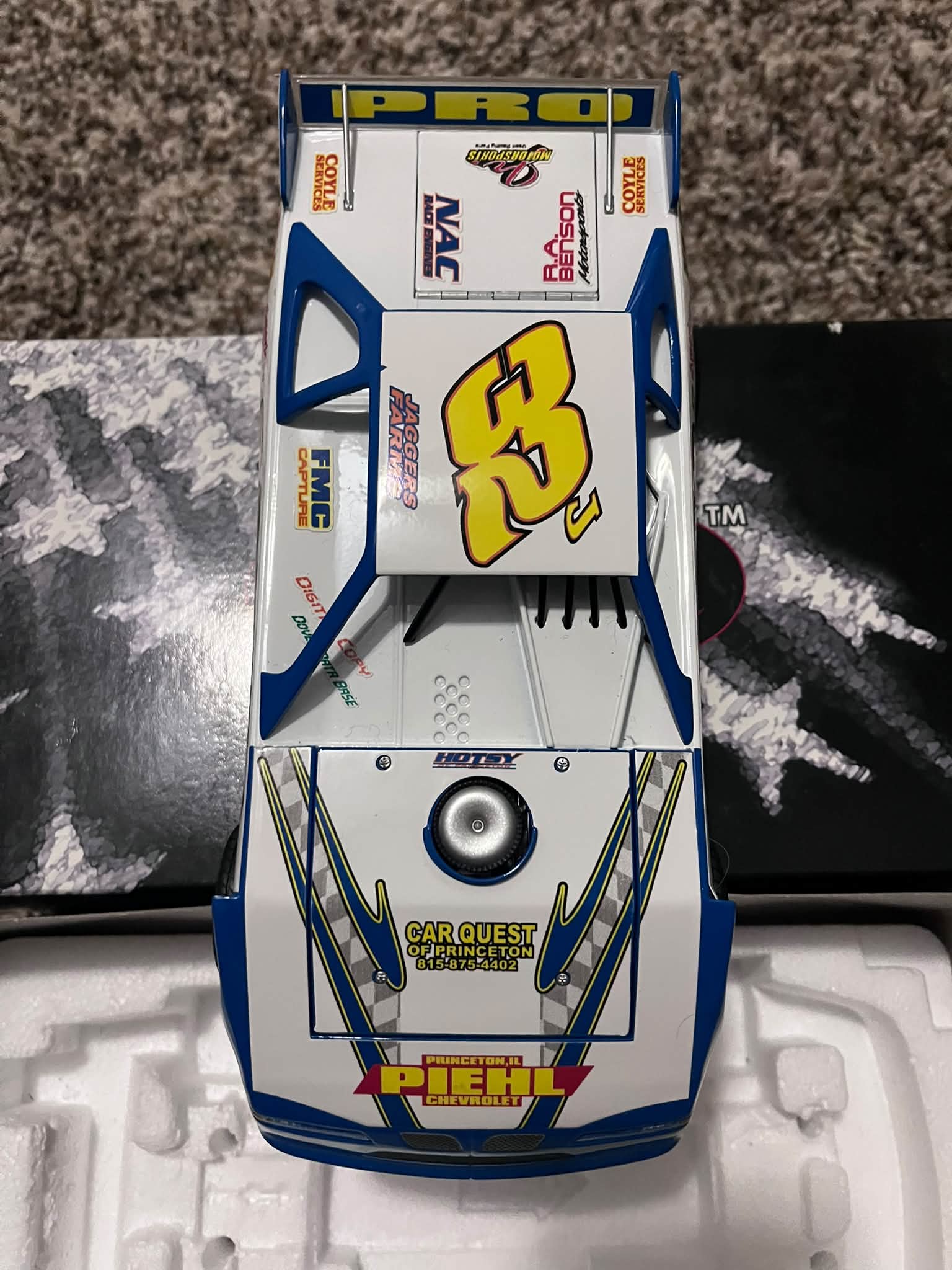 05 Jason Jaggers diecast late model. If interested, shoot me a