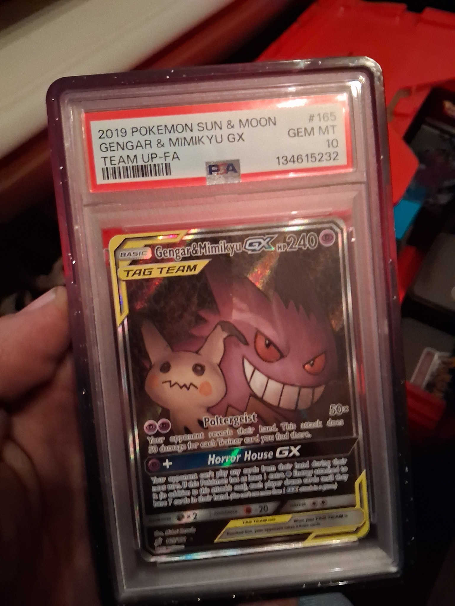 gengar and mimikyu pokemon card Tag Cute & Credit Card Credit Card Skin  Anime Town Creations [Tag Team] When your TAG TEAM is Knocked Out One of the most popular