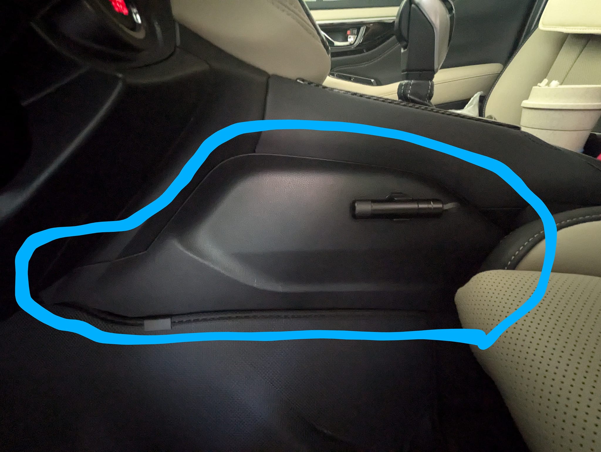 How to remove the plastic panel on the driver's side of a 2023