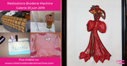 De magnifiques chefs-d’œuvre... - Creatrices broderie machine | Facebook