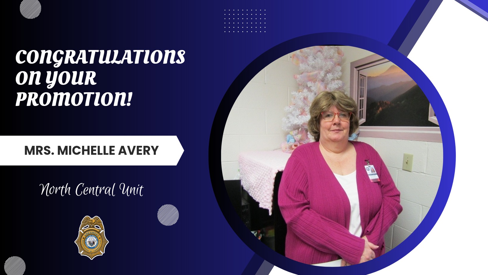 Benny - #NCU would like to congratulate Mrs. Michelle Avery on her ...