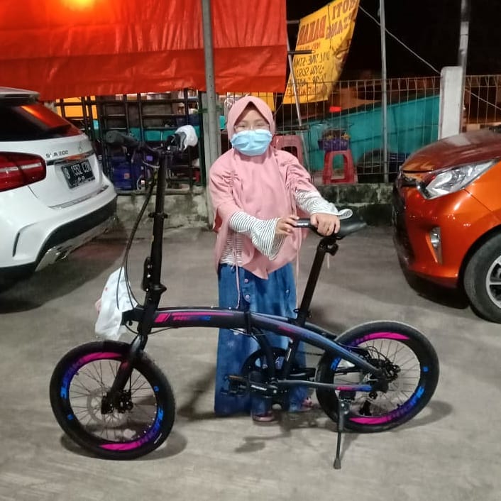Sepeda Jessica - 🔥🔥🔥 - TERIMAKASIH DEDE 😁👍 SEPEDA LIPAT...