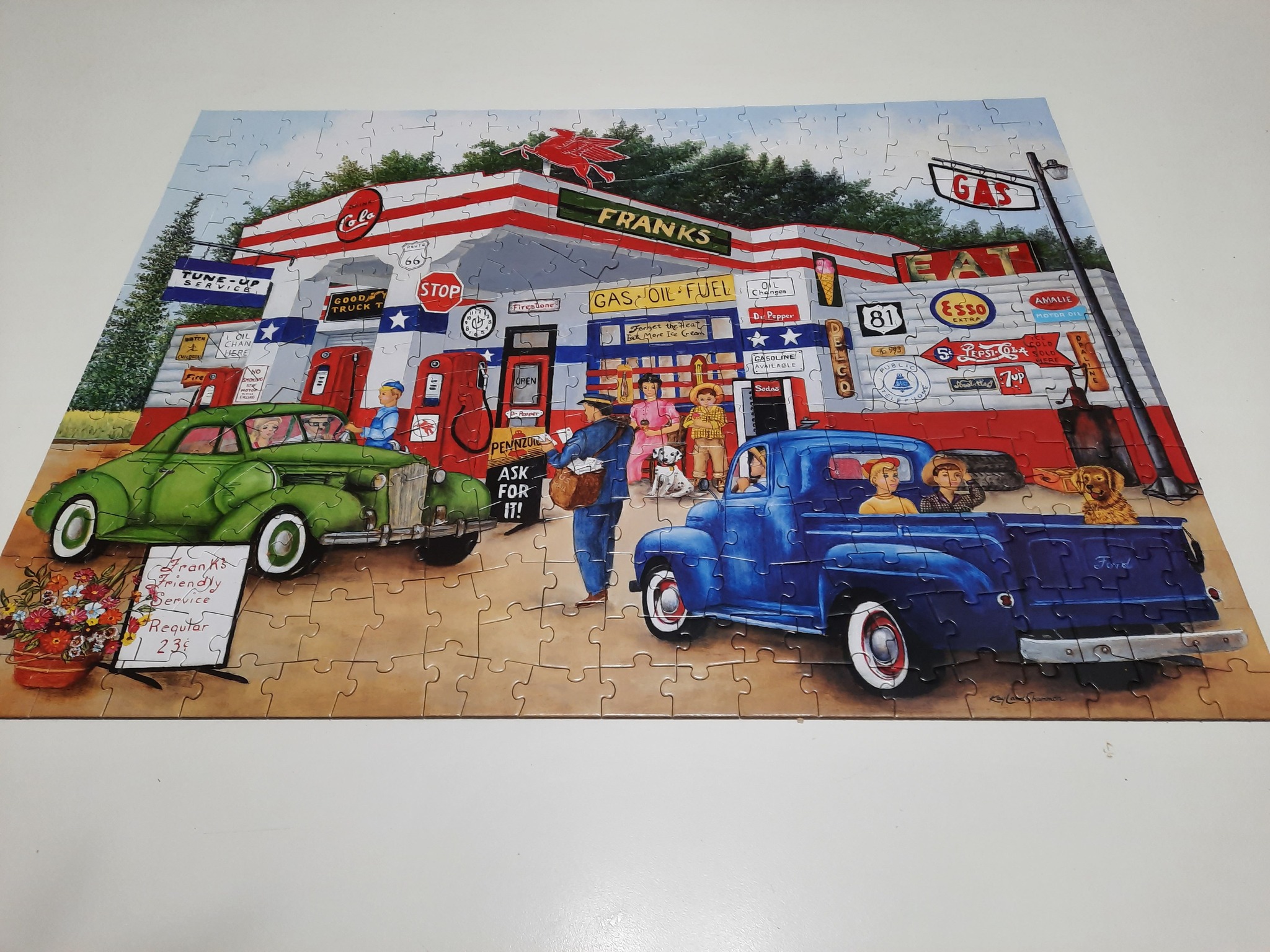 Brightly colored puzzle fun to do 金風年 TUNETEZ 56 STOP FRANKS
