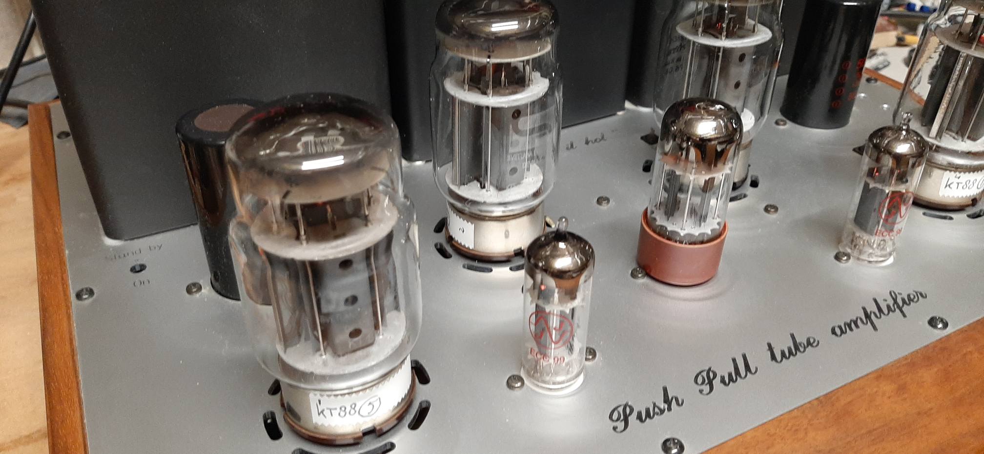 My newley built PP KT88 amp 