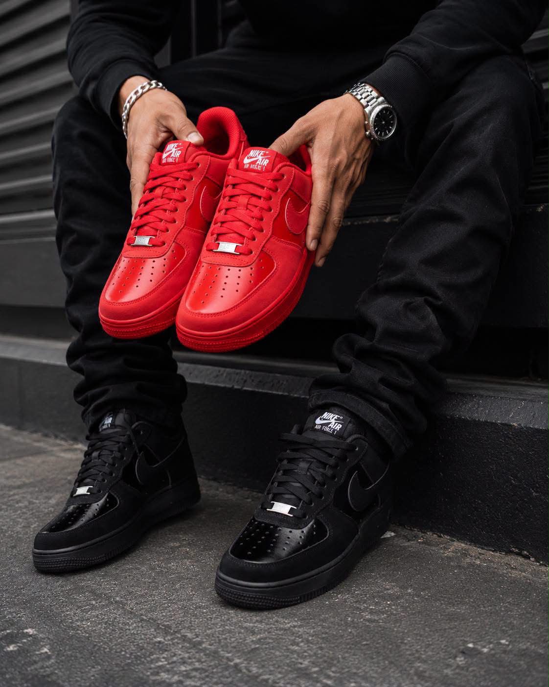 Nike Air Force 1 Low 'Black Roses' drops today, $130 🥀 Who's