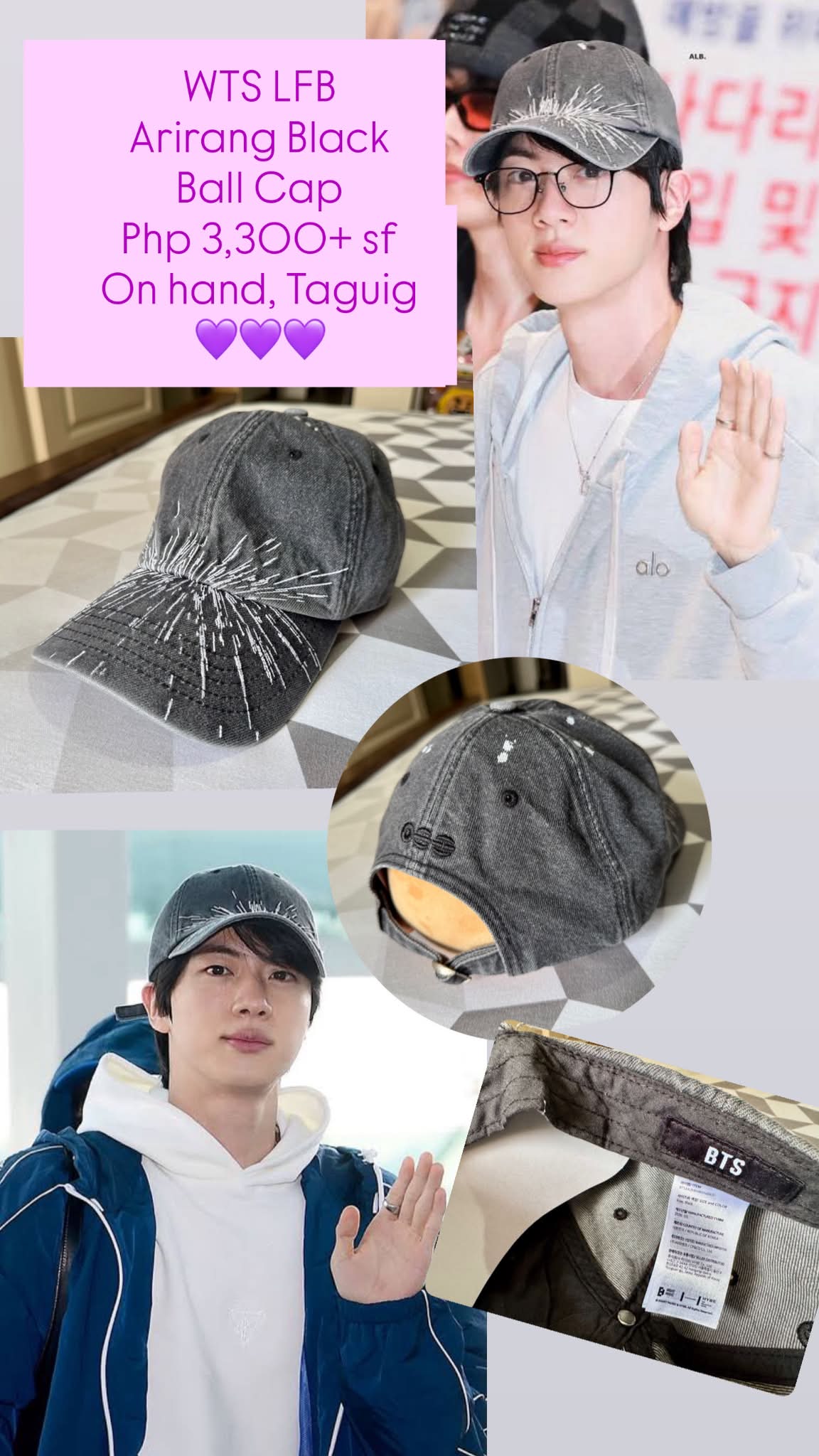 Bts ball cap for sale in Toronto