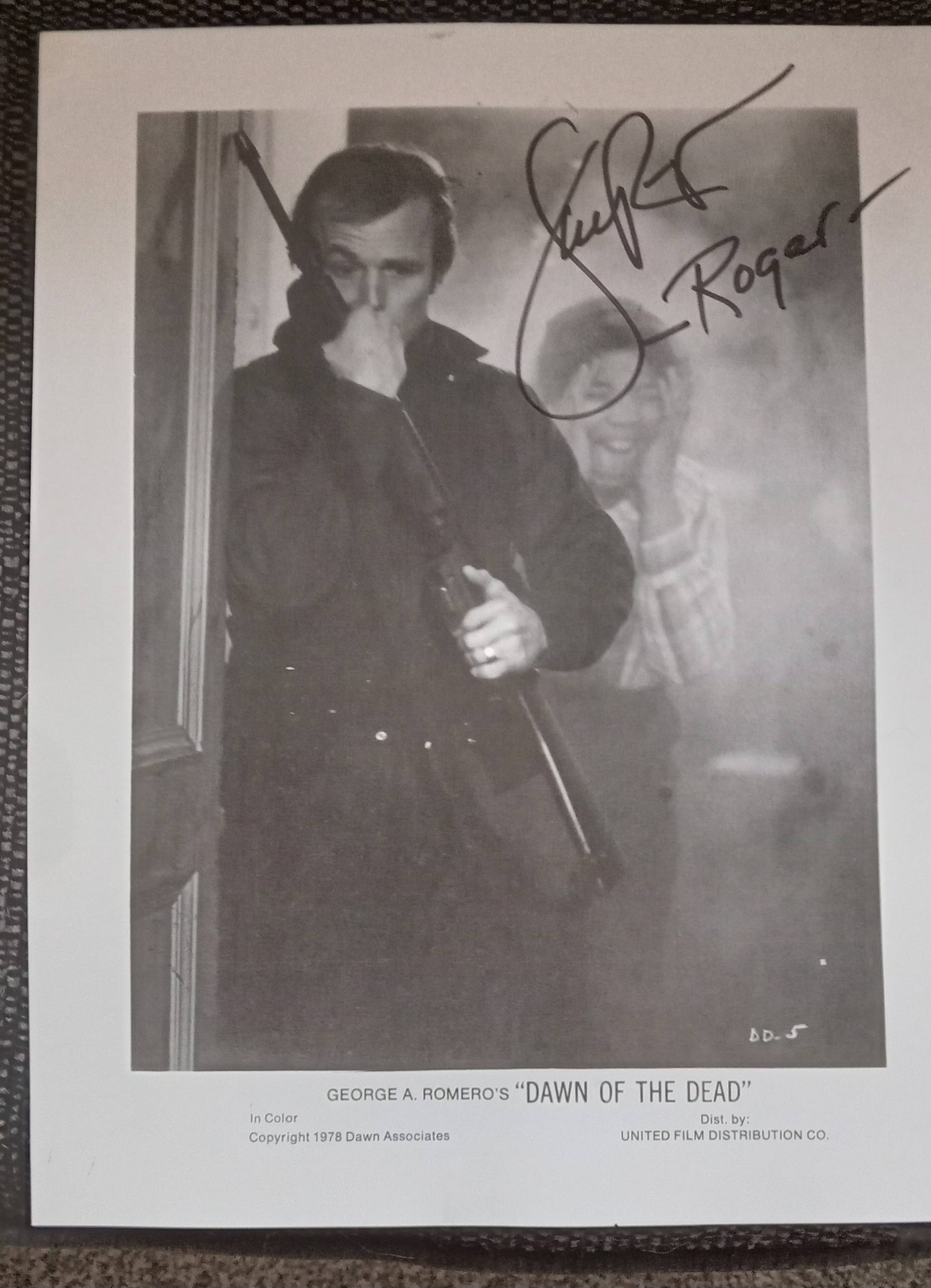 Autographed Dawn of the Dead memorabilia for sale: Scott H
