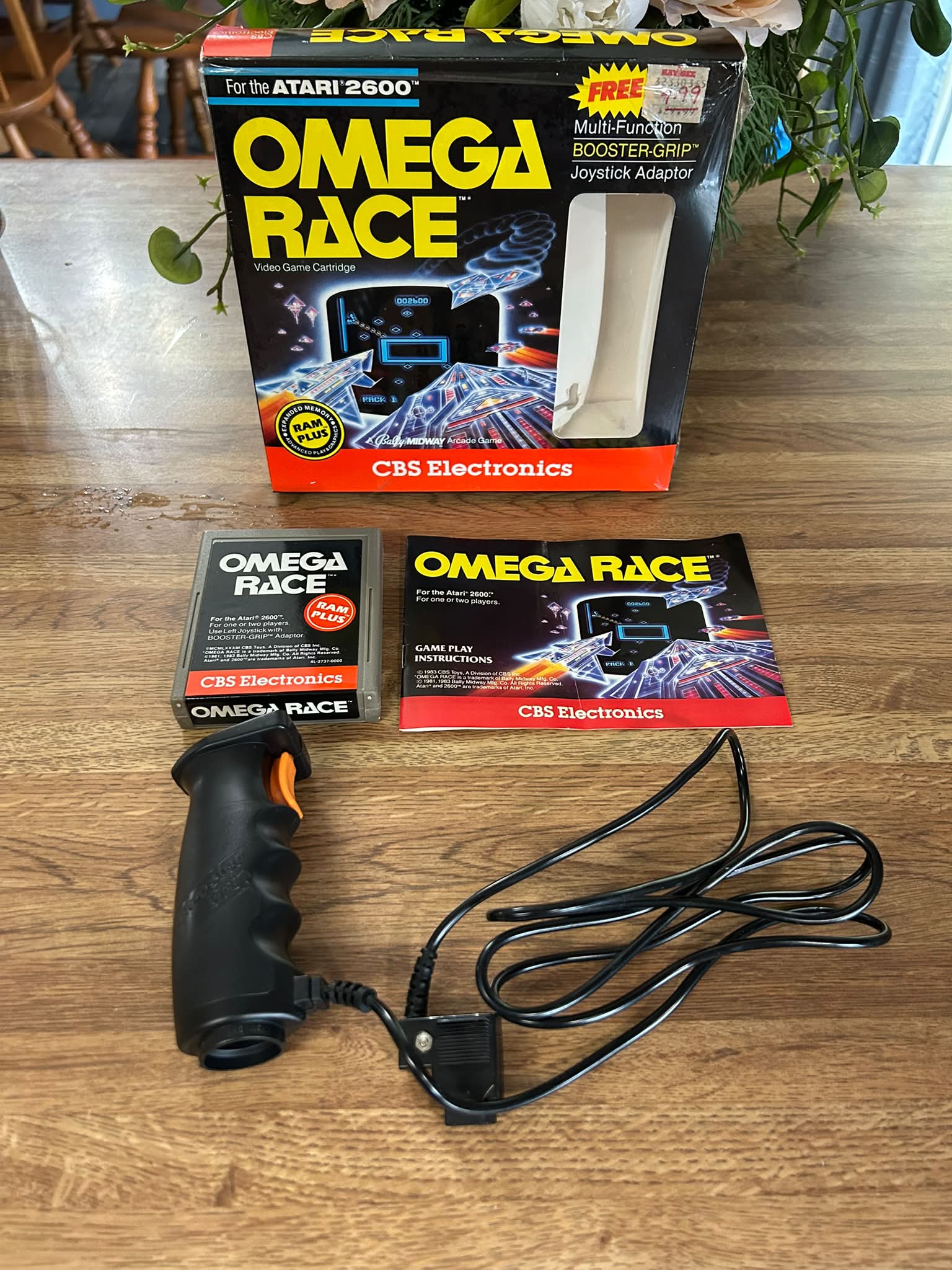 Today's score. Complete. Omega Race was one of my fave arcade games.