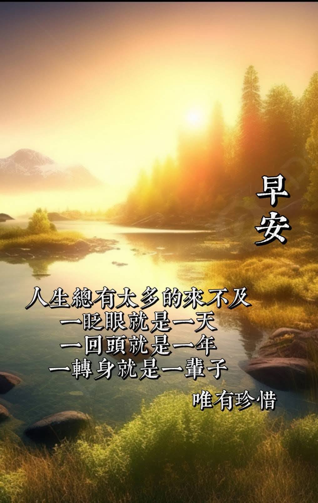 早午晚圖片問侯語 | Facebook