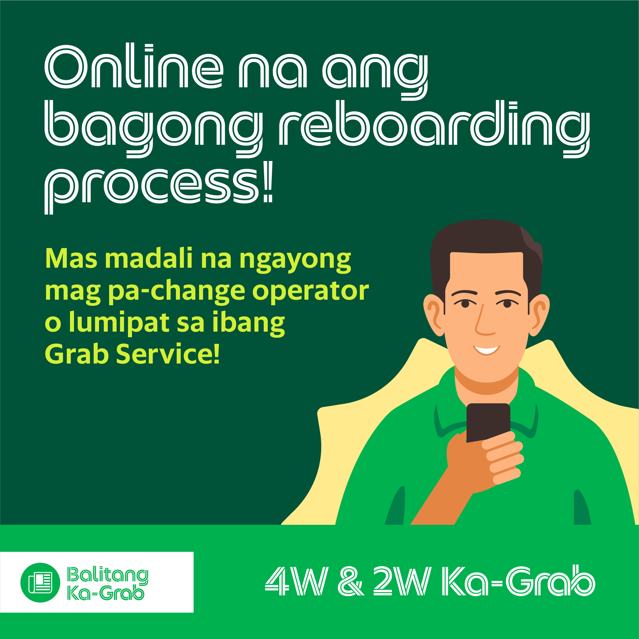 2W Ka-Grab - Mas pinadaling reboarding process? Posible na...