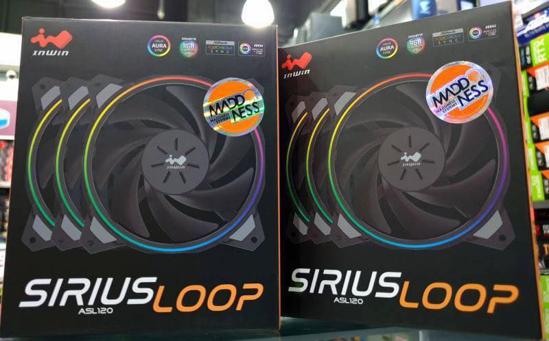INWIN SIRIUS LOOP ALS120 RGB Pack*3... - Autonet Zeer Rangsit