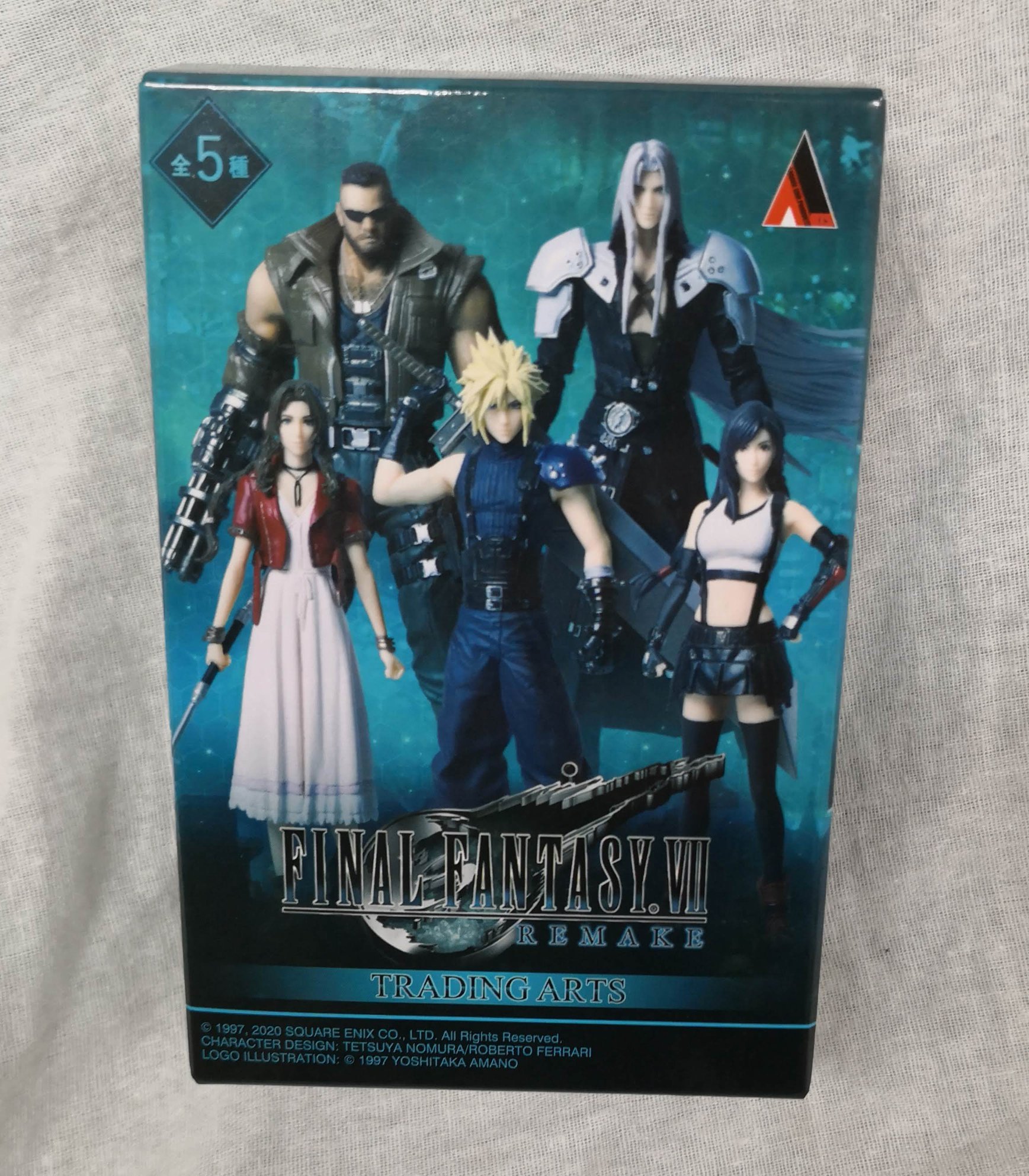 Final Fantasy VII Remake 5 Pack Box [TRADING ARTS / SQUARE ENIX