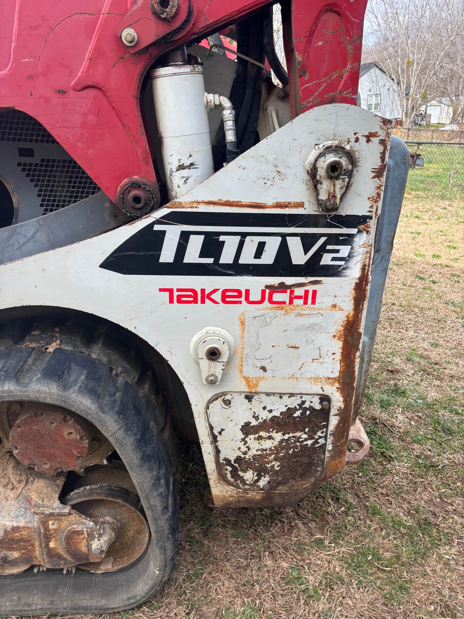 Genuine Takeuchi Pin 0011904008 For TL10 & TL10V2-CR Compact Track Loaders
