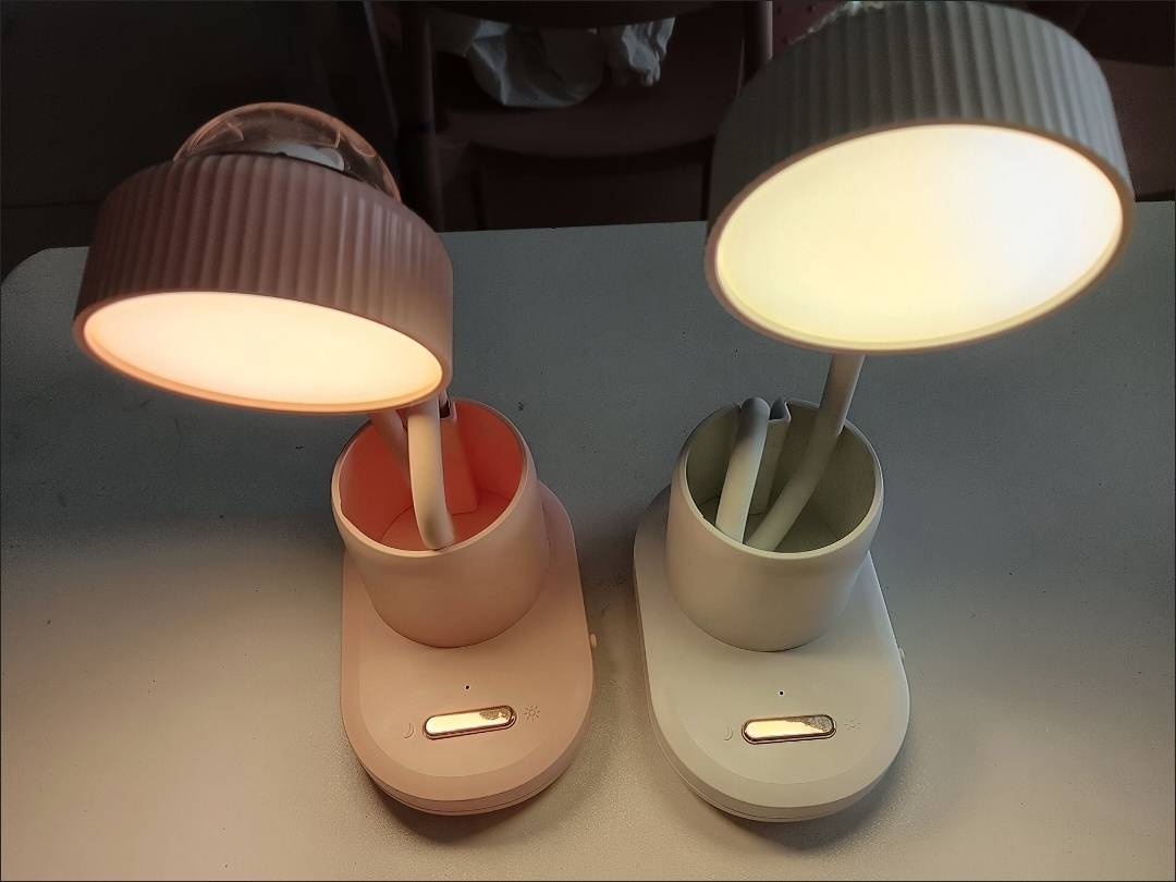 Go Lamp MO USB Rechargeable Portable Lamp (Set Of 2) - Flexible Arm, 3 Brightness Levels