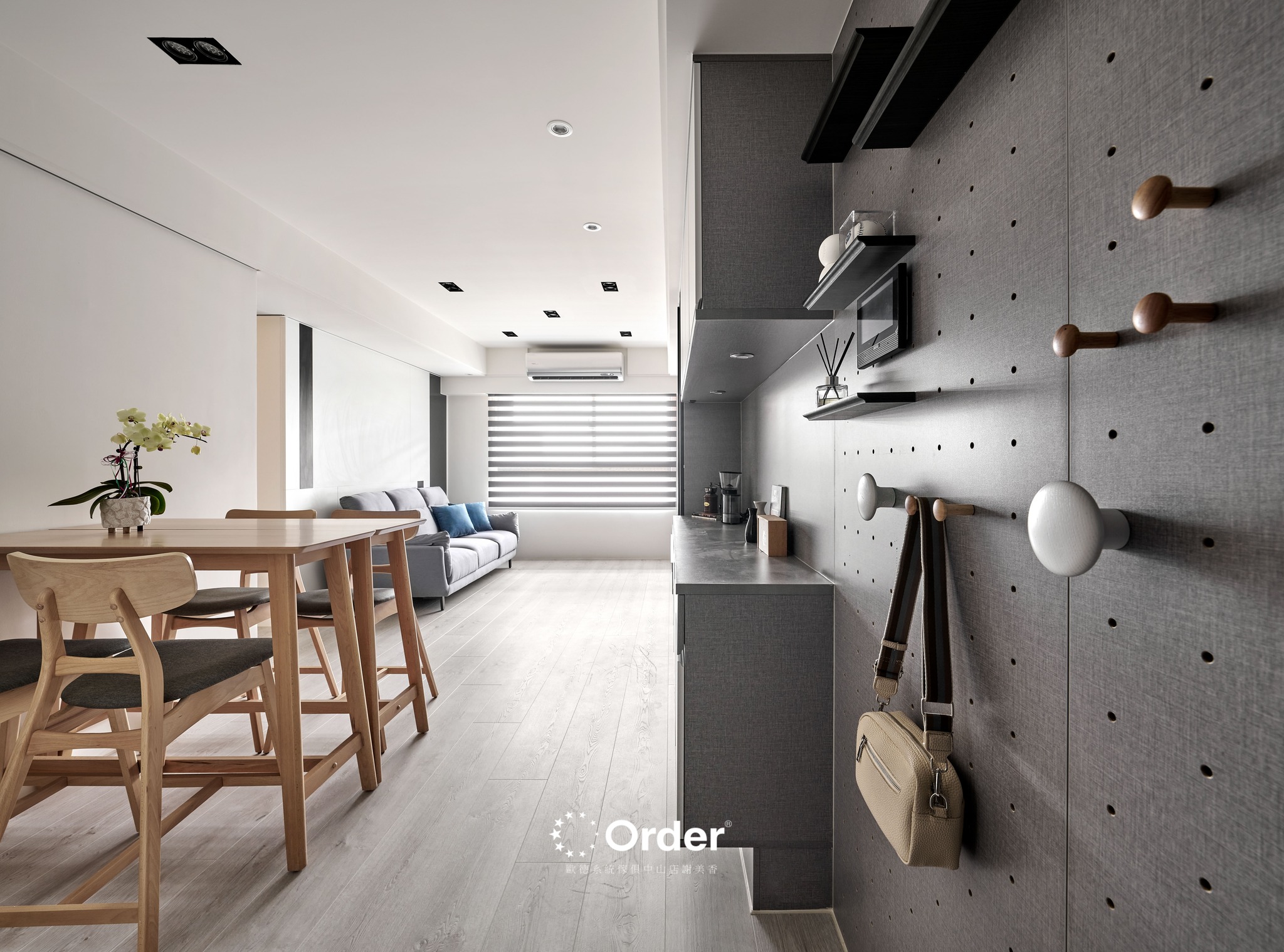 Order歐德系統傢俱-謝美香 - 新作分享-汐止陳公館 新成屋輕裝修設計-小宅現代風 簡單的木作裝潢...