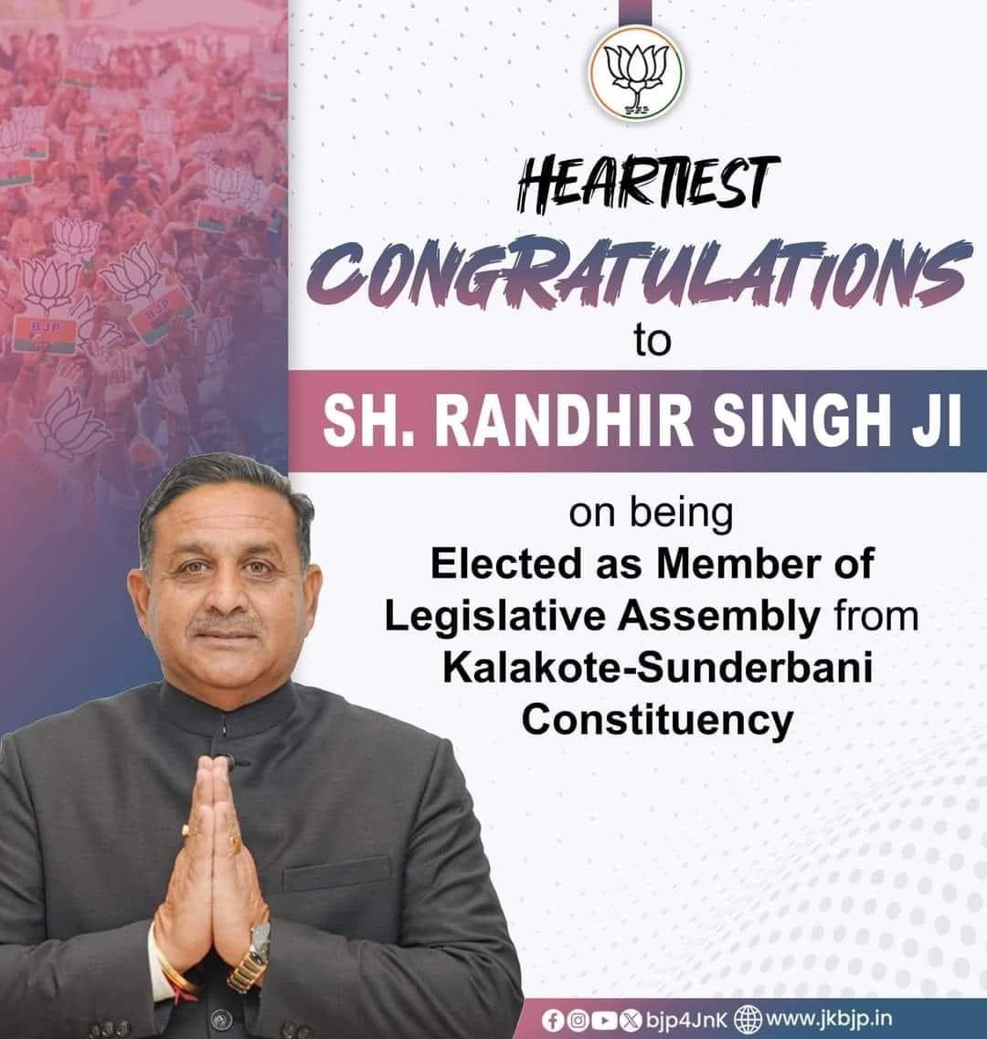 Rajinder Sharma - Congratulations to all the newly elected... | Facebook