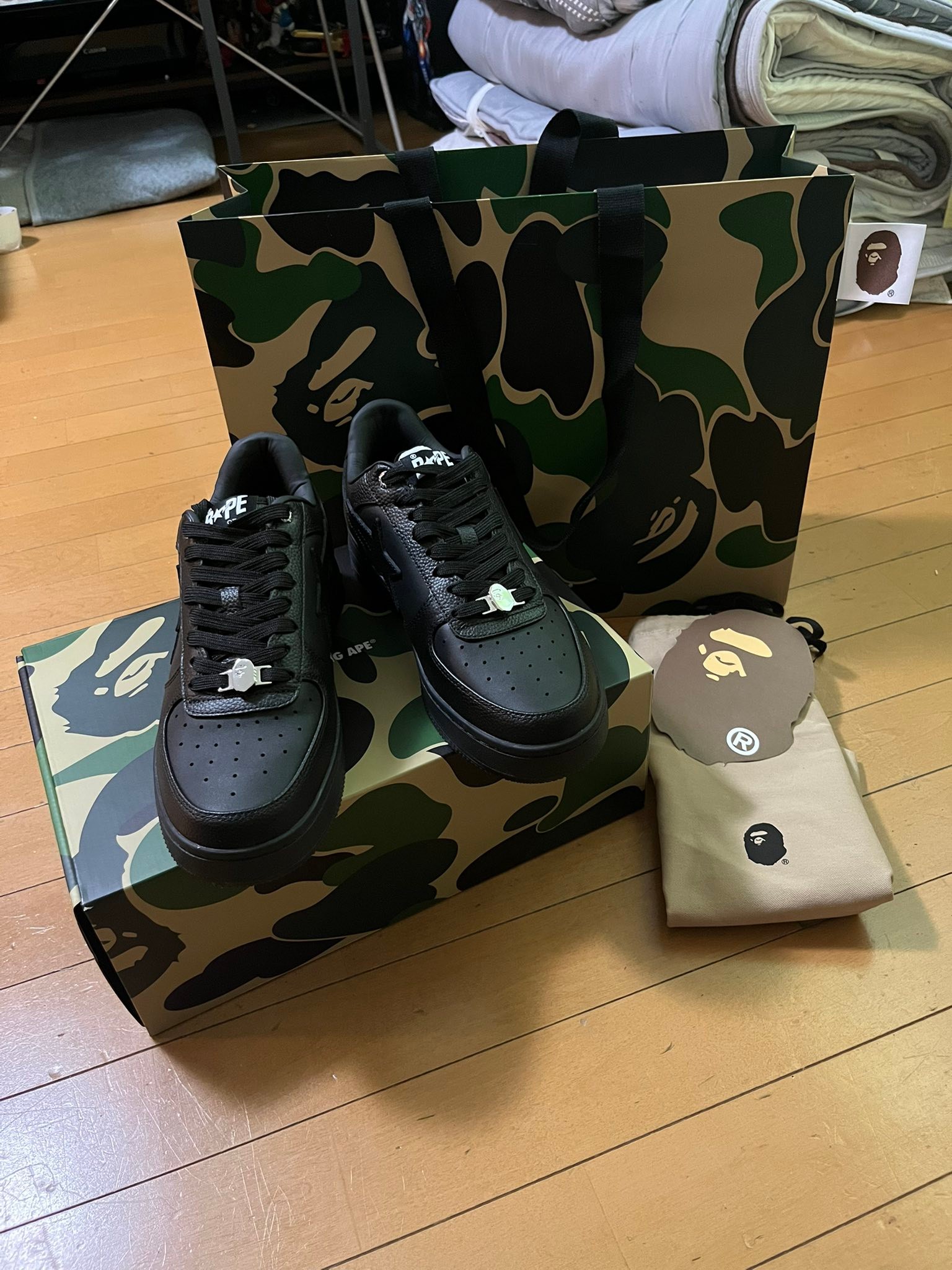 Bape sta #6 black for sale in Japan