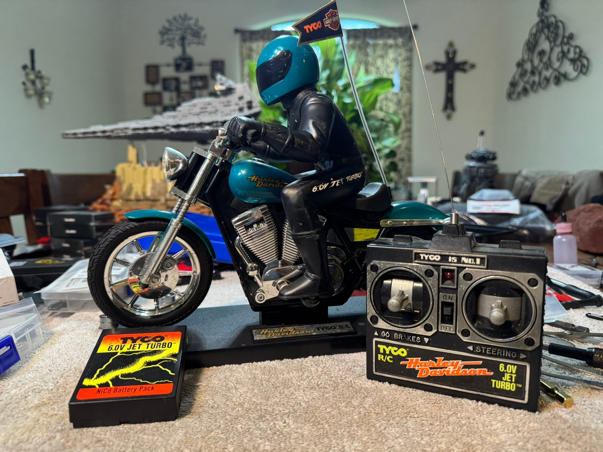 Harley-Davidson ラジコン Vintage RC models found: 1:24 Harley-Davidson and 30-year-old ZX-7