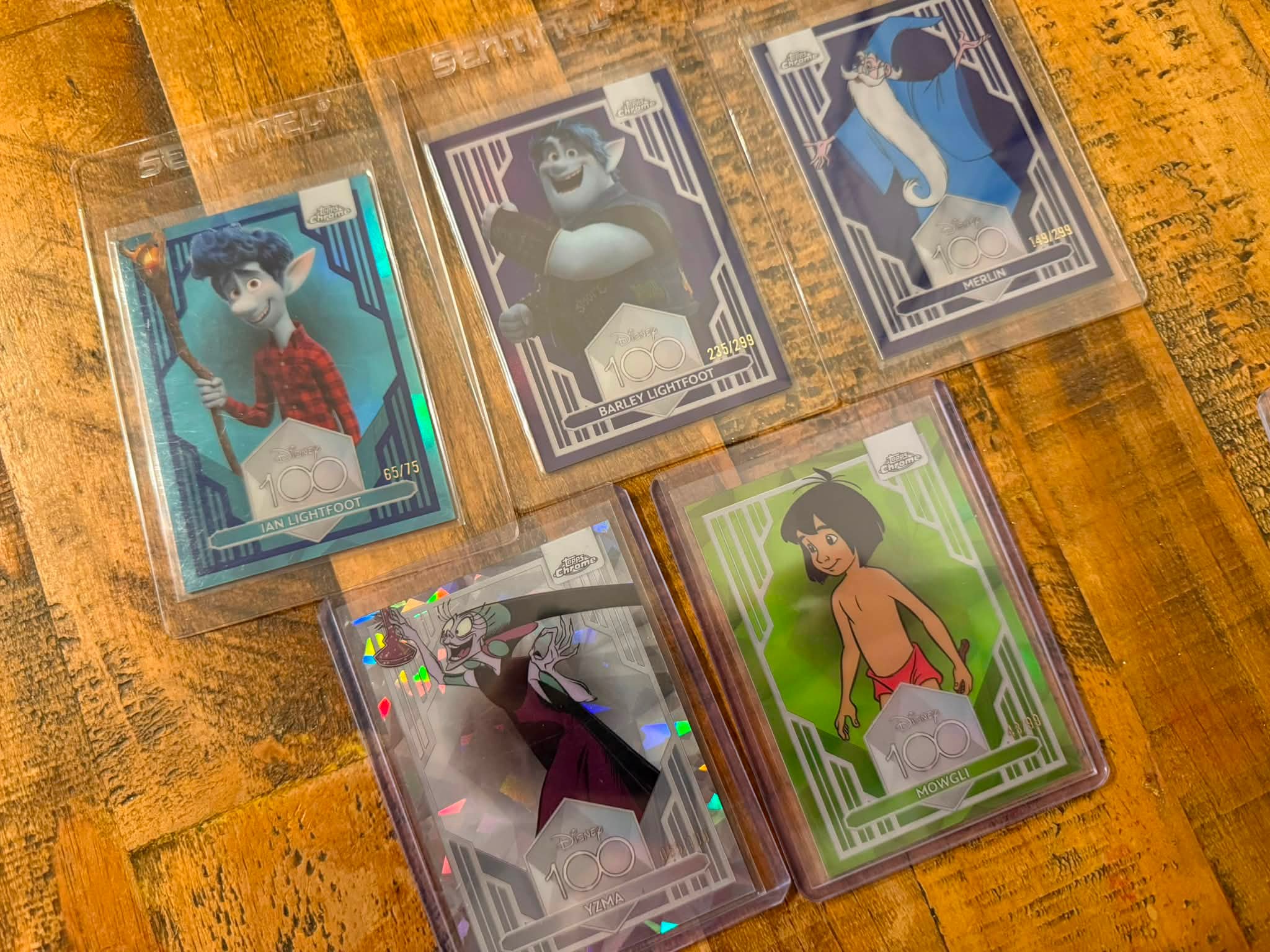 2023 Topps Chrome Disney 100 Lot for Sale with Refractors and