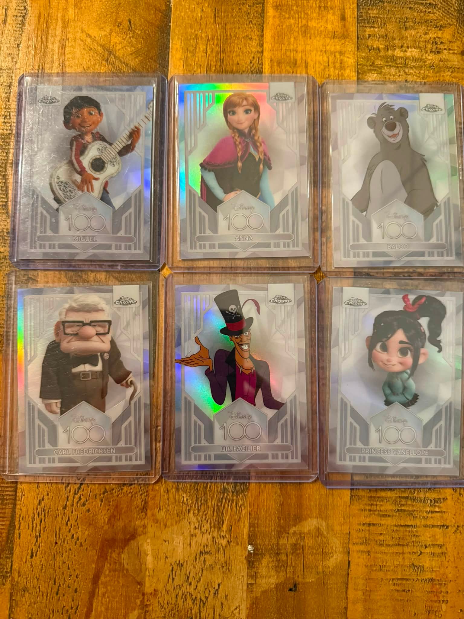 2023 Topps Chrome Disney 100 Lot for Sale - Numbered and Refractor