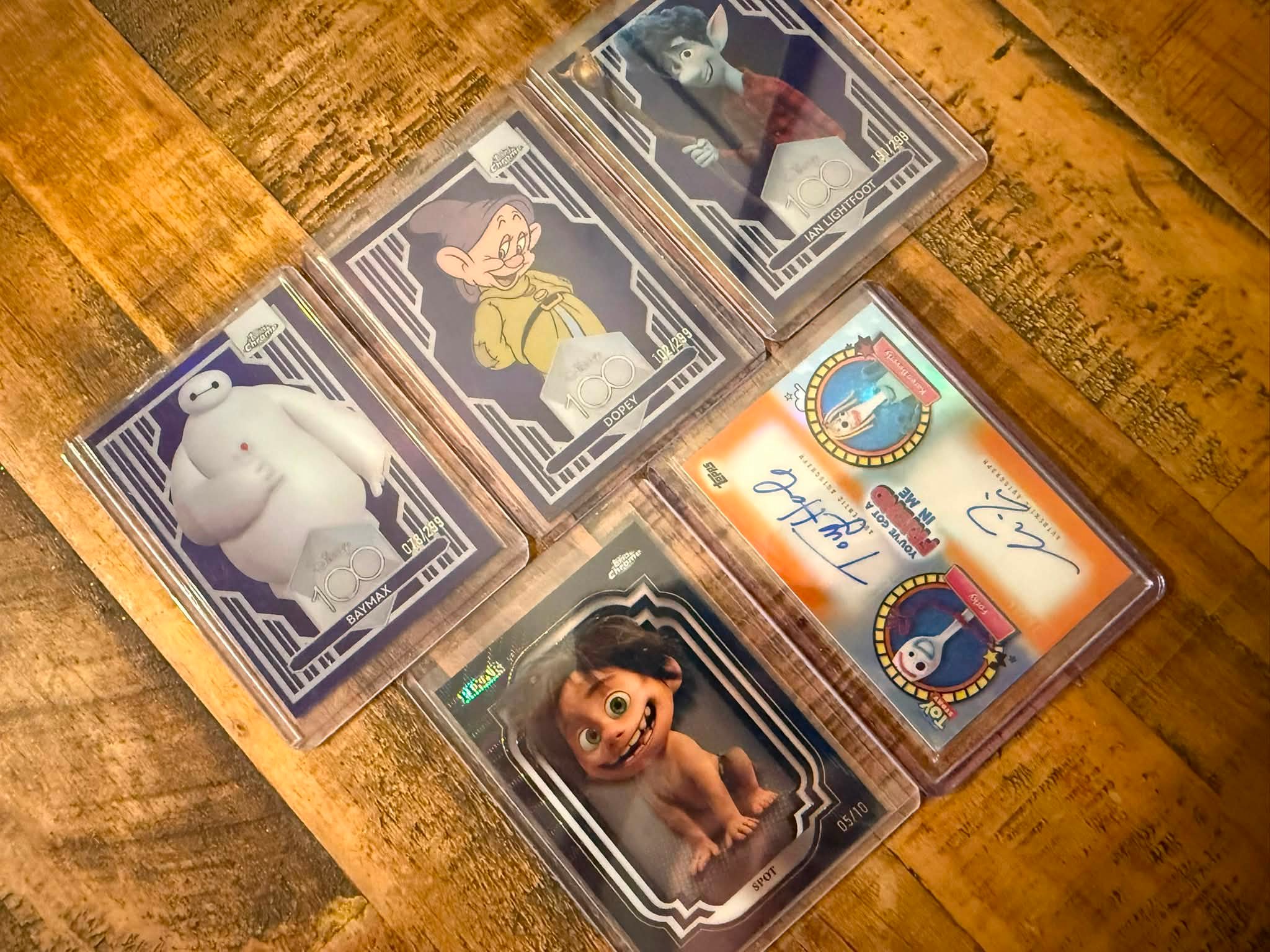 2023 Topps Chrome Disney 100 Lot for Sale with Refractors and