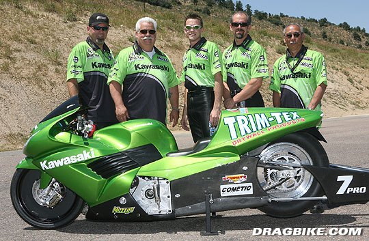 A Pro Stock Kawasaki ZX-14! What a truly amazing motorcycle this