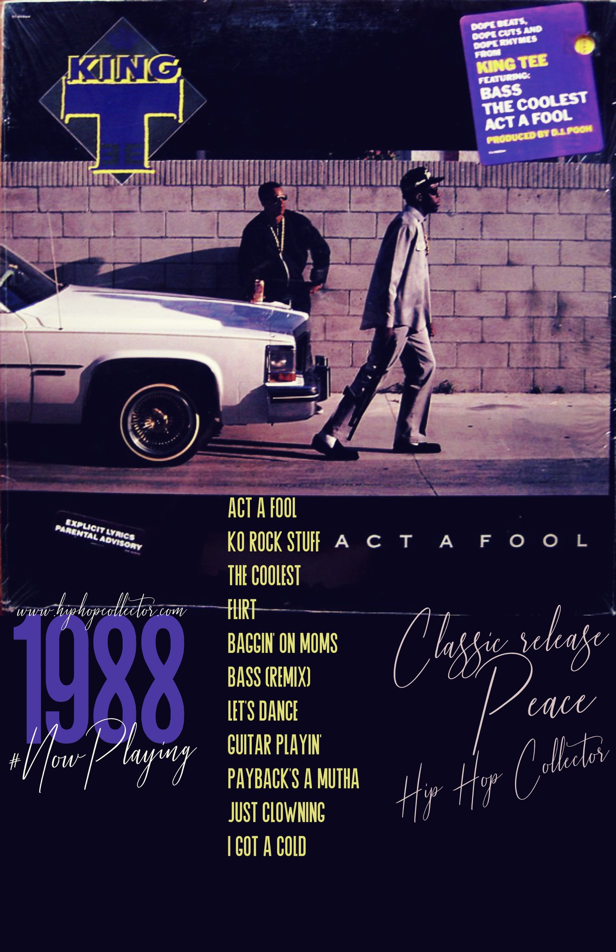 Throwback: 45 King Mix on Little Turntables RIP King ?