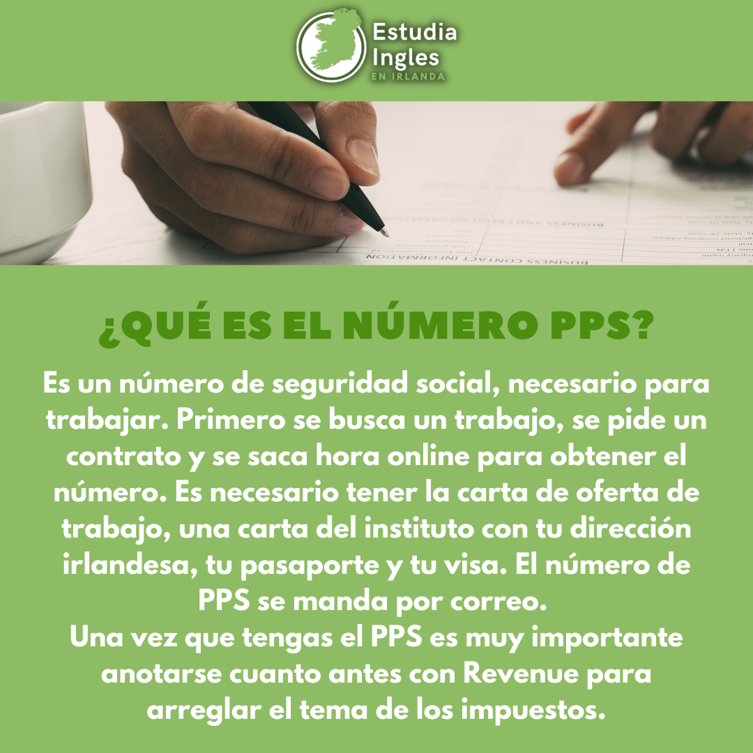 ¿Qué es el número PPS? Es un... - Estudia Inglés en Irlanda