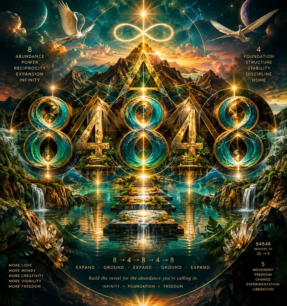 ma様 What does 84848 mean in numerology and spirituality?