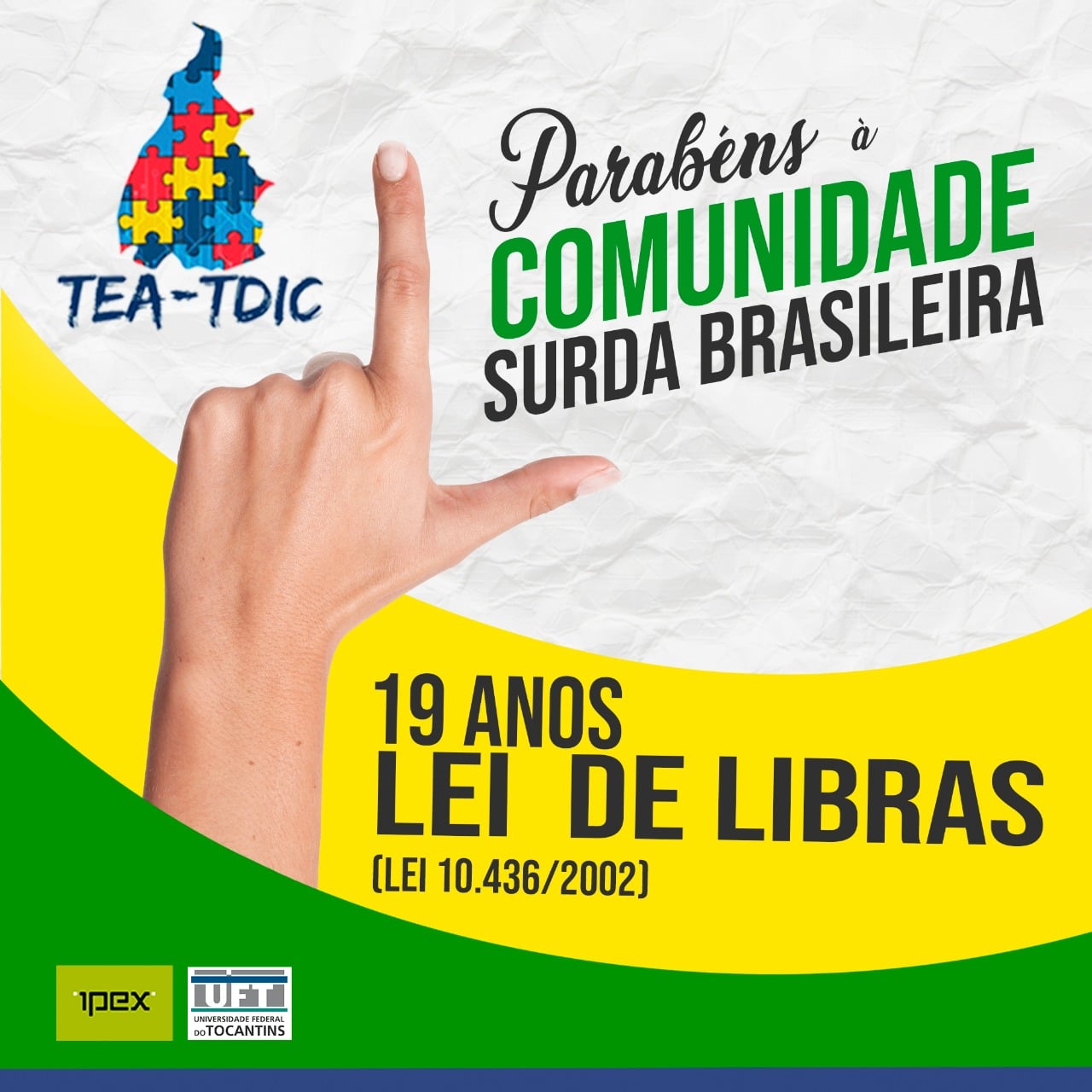 O Brasil também reconhece a Língua... - Projeto Tea-Tdic