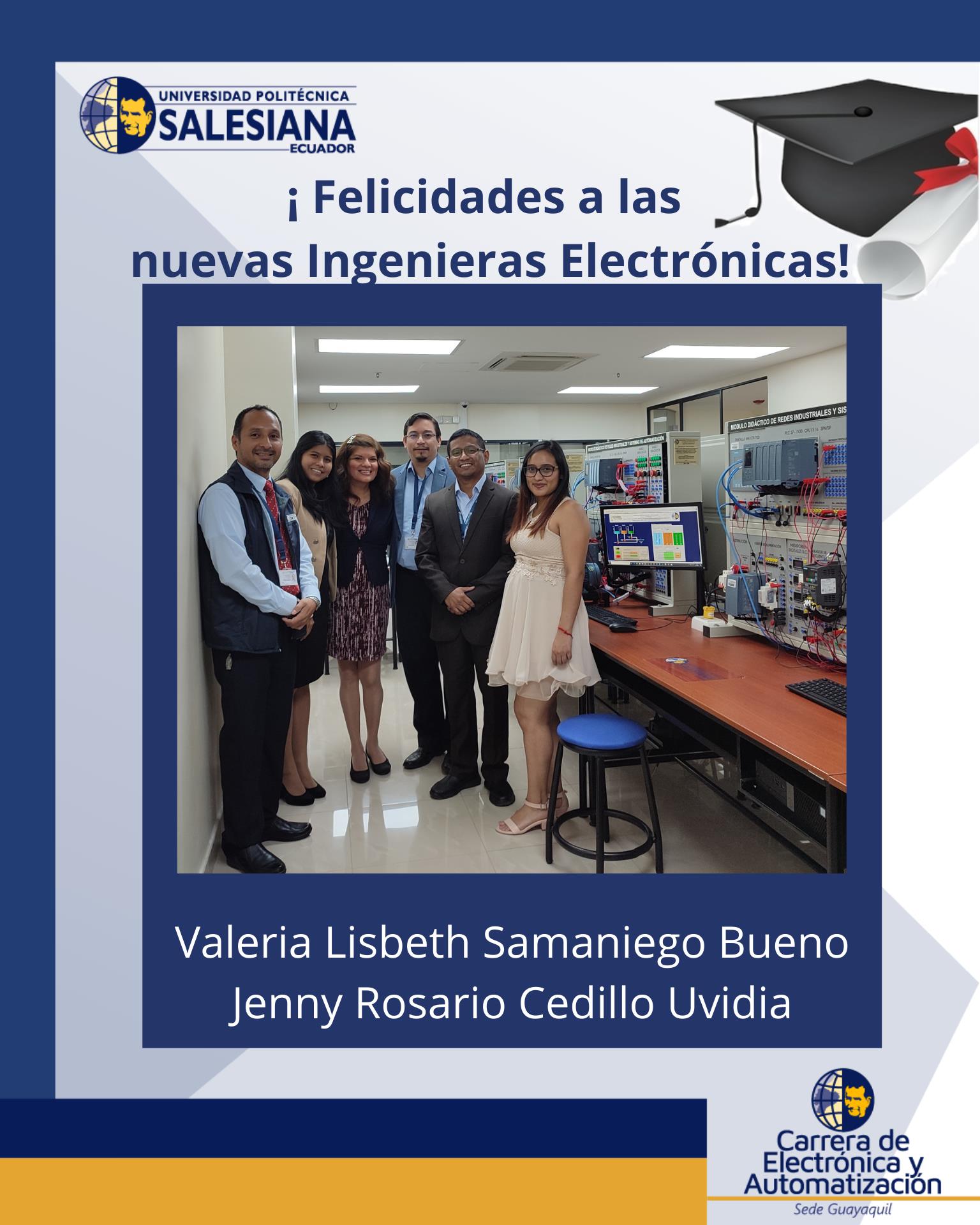 Electrónica - Felicitaciones a las nuevas Ingenieras Electrónicas de la ...