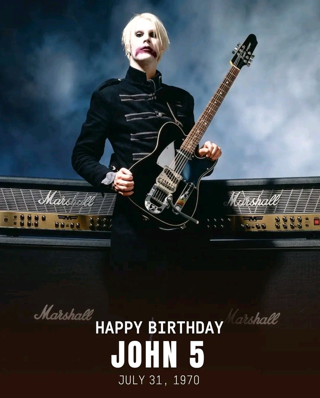 Missing John 5 in Marilyn Manson