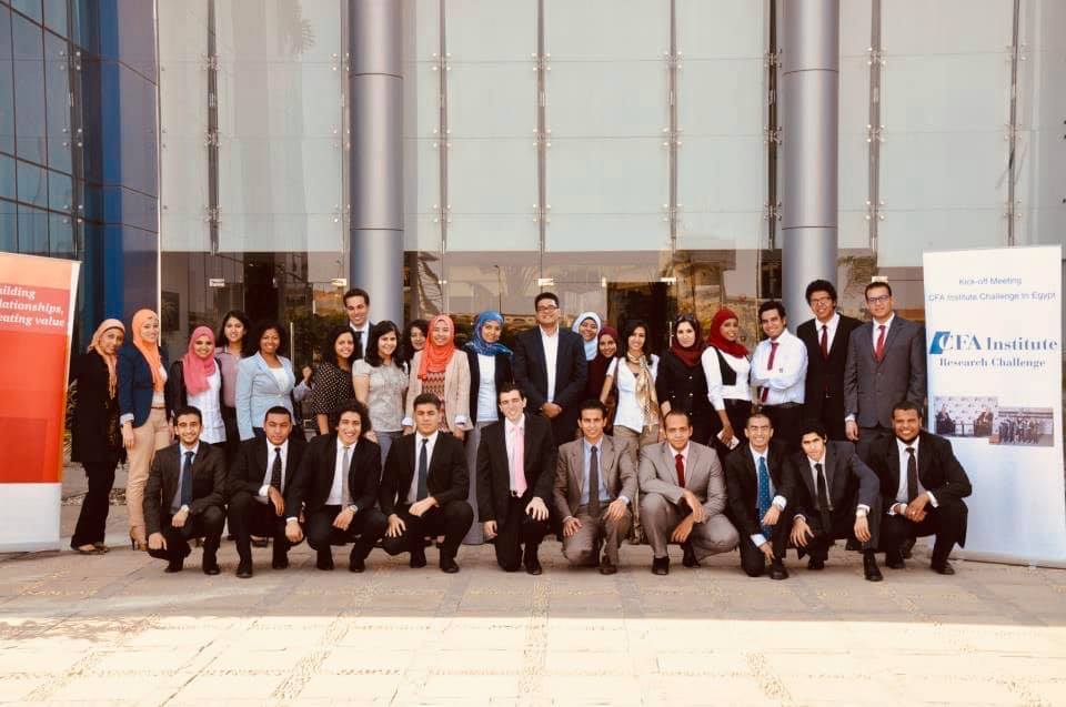 How was it 8 years back? A throwback... - CFA Society Egypt | Facebook