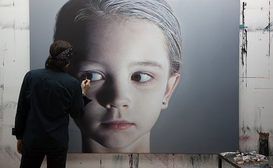 I Was a Child Gottfried Helnwein 直筆サイン入り Gottfried Helnwein