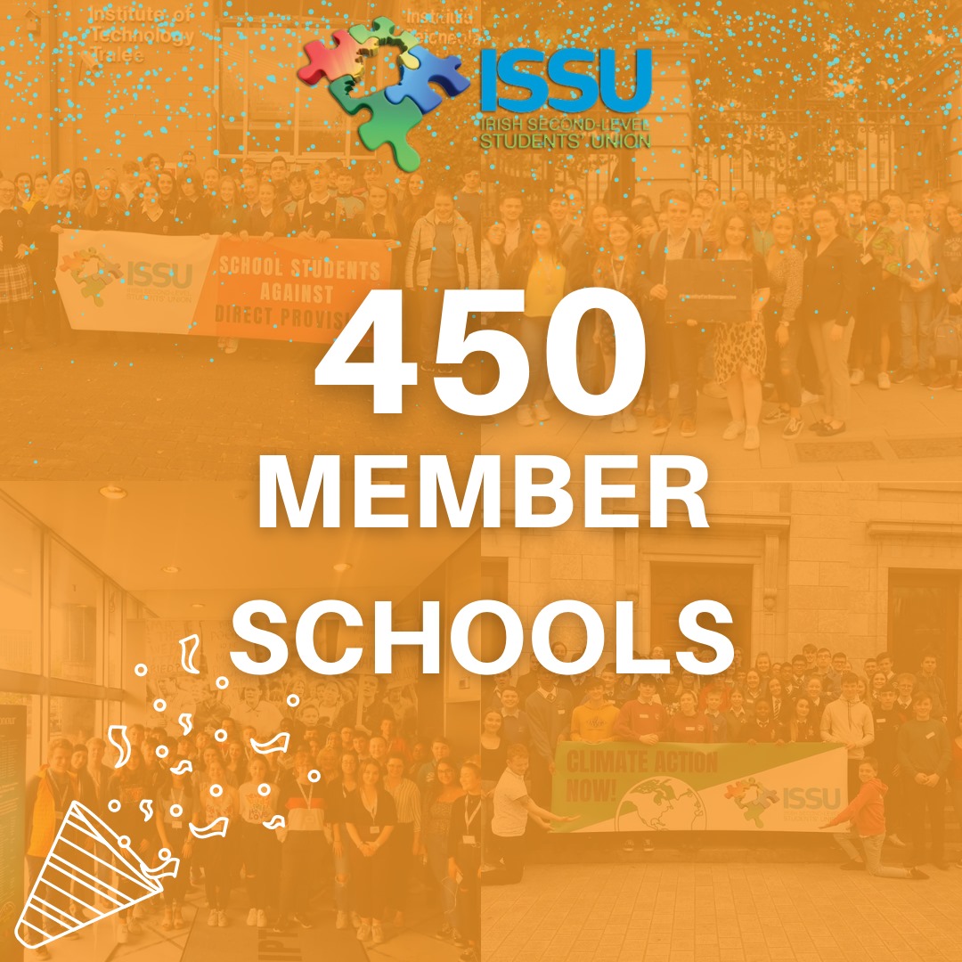 🎉Today, we're... - Irish Second-Level Students' Union - ISSU | Facebook