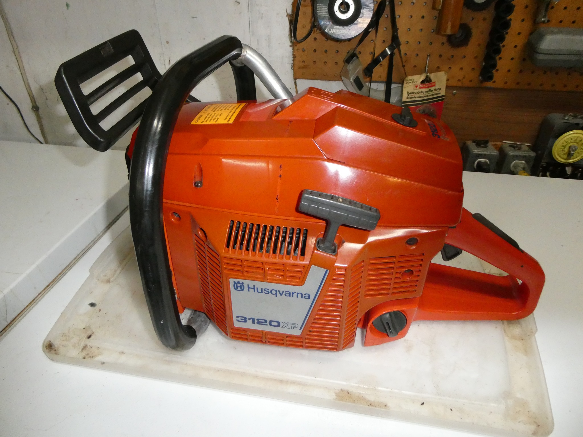 1997 Husqvarna 3120 runs great after cleaning